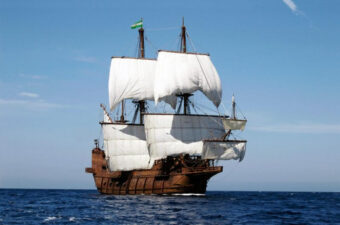 Galleon - a stylized ship